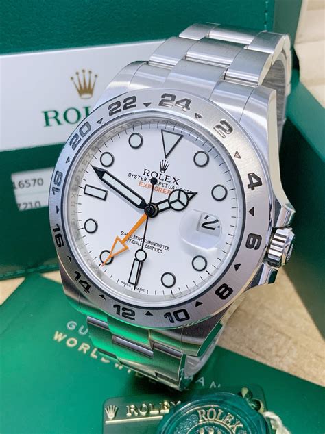 rolex explorer ii watch size